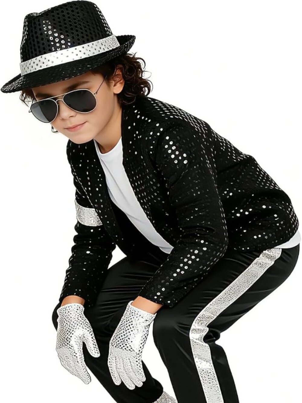 Boys Halloween Costume Set 8 Pcs